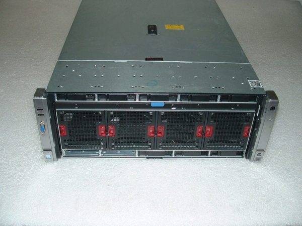 HP Proliant DL580 G9 4U Server 4x E7-8890 V3 2.50ghz 72-Cores 384gb Ram 4x Trays