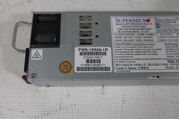 Supermicro 2U 12LFF X11DPU 2x Gold 6132 256GB Ram 2x 3008L-l8e NVME 2x 1000w - Image 9