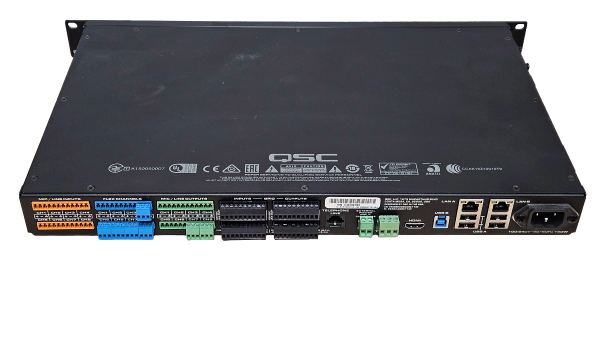 QSC Q-SYS CORE 110f USB/FLEX Channels Q-SYS CORE110F-NA QSC-CORE110F - Image 8