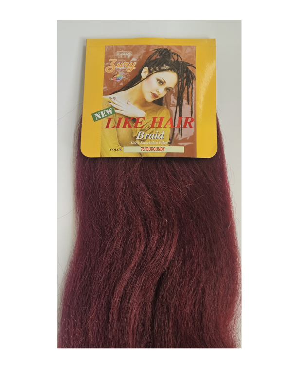 Royal Imex Zury Like Hair Braid Kanekalon Fiber - 76 Burgundy