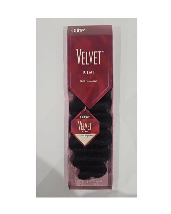 Outre Velvet Remi 12" 100% Human Hair European Deep Wave 12 2