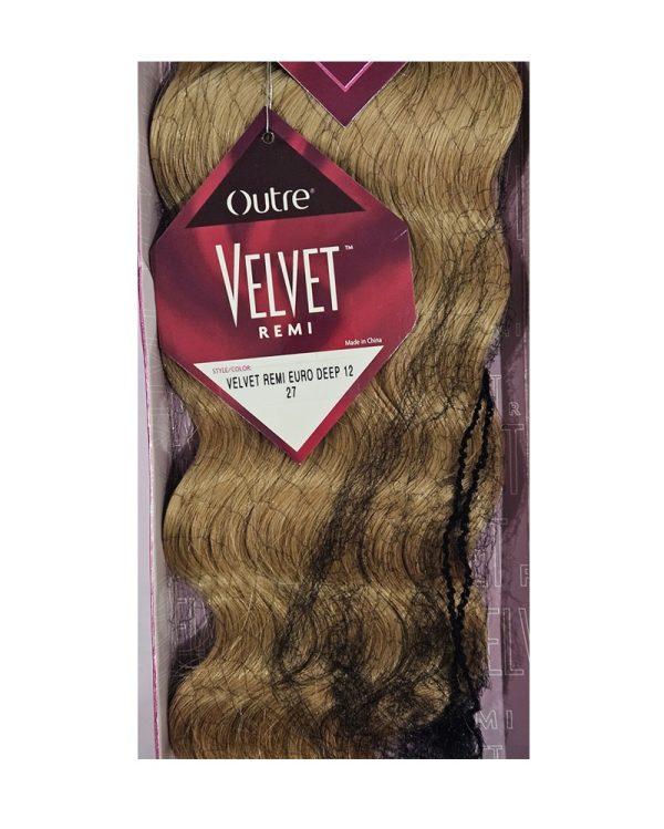 Outre Velvet Remi 12" 100% Human Hair European Deep 12 27 - Image 2