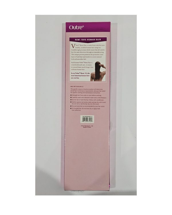 Outre Velvet Remi 12" 100% Human Hair European Deep 12 27 - Image 3