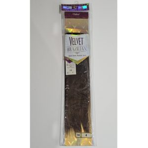 Outre Velvet Brazilian 100% Real Human Hair Yaki 14 14" Color 4