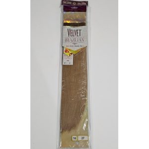 Outre Velvet Brazilian 100% Real Human Hair Yaki 16 16" Color 27