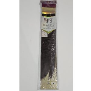Outre Velvet Brazilian 100% Real Human Hair Yaki 16 16" Color 4