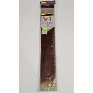 Outre Velvet Brazilian 100% Real Human Hair Yaki 18 18" Color 350