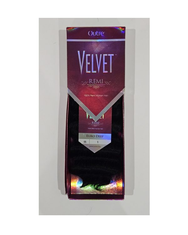 Outre Velvet Remi 10" 100% Human Hair European Deep 10S 1