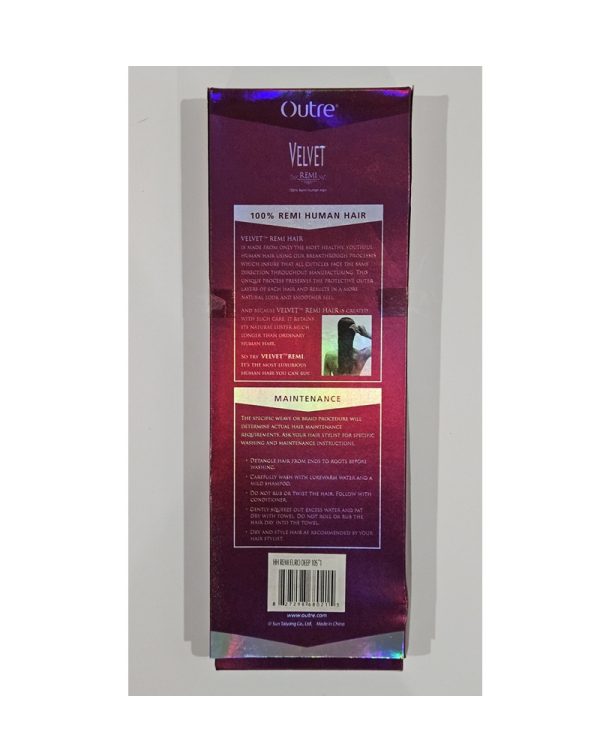 Outre Velvet Remi 10" 100% Human Hair European Deep 10S 1 - Image 3
