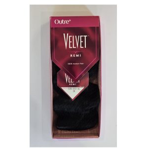Outre Velvet Remi 10" 100% Human Hair European Deep 10S 1B