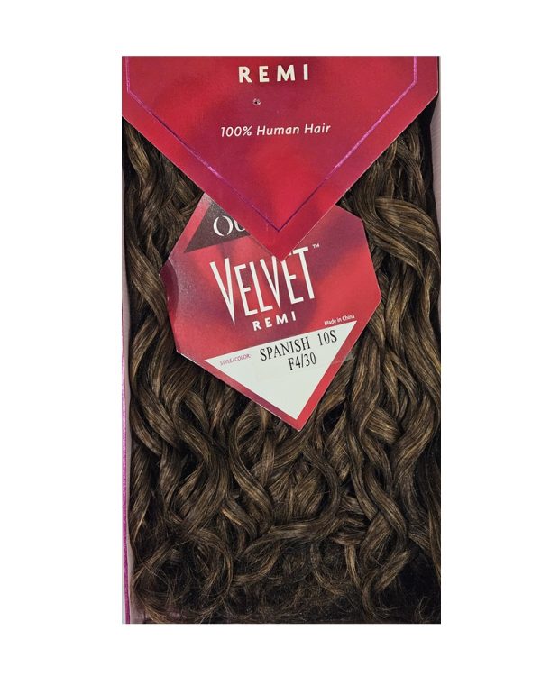 Outre Velvet Remi 10" 100% Human Hair Spanish 10S F4/30 - Image 2