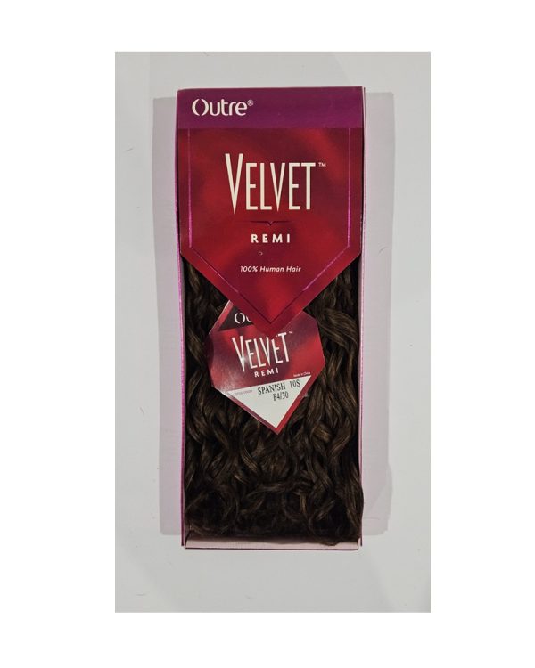 Outre Velvet Remi 10" 100% Human Hair Spanish 10S F4/30