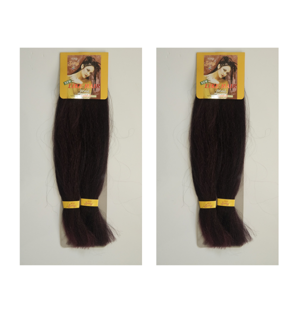 2-PACK Royal Imex Zury Like Hair Braid Kanekalon Fiber - 78 Red Wine