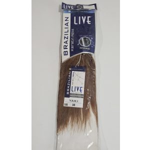 Sensationnel 100% Human Hair Live Brazilian Keratin Remi Yaki 10S Color 30