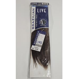 Sensationnel 100% Human Hair Live Brazilian Keratin Remi Yaki 10S Color S4/30