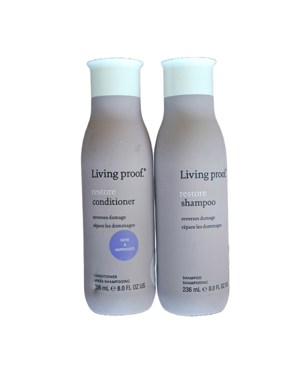 Set of Living Proof Restore Shampoo and Conditioner 236ml 8.0oz