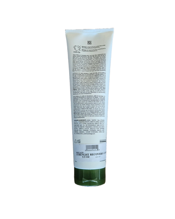 Matrix Biolage Strength Recovery Conditioning Cream 9.5 oz - Image 2