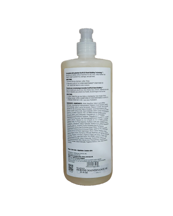 Olaplex No. 4 Bond Maintenance Shampoo 33.8oz 1000ml - Image 2