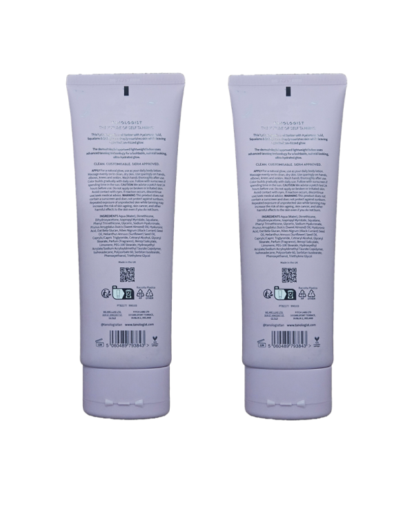 2-PACK Tanologist Daily Glow Hydrating Gradual Tan Lotion 8.45oz 250ml - Image 2