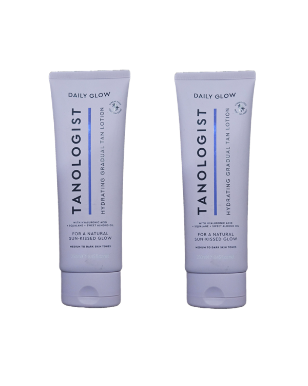 2-PACK Tanologist Daily Glow Hydrating Gradual Tan Lotion 8.45oz 250ml