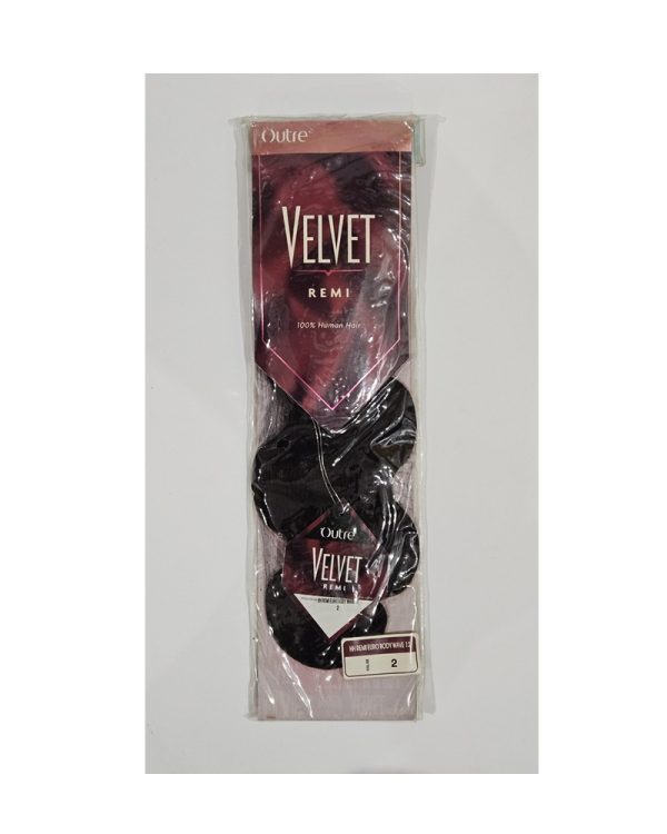Outre Velvet Remi 12" 100% Human Hair European Body Wave 12 Color 2