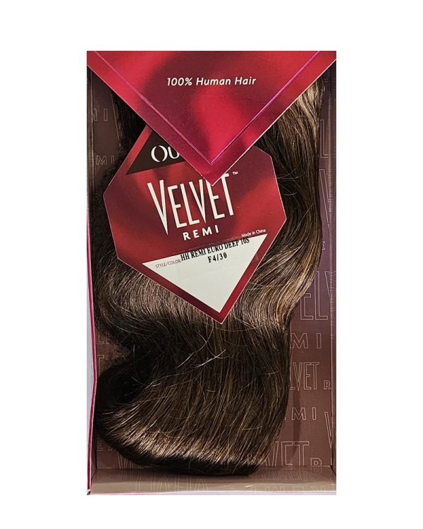 Outre Velvet Remi 10" 100% Human Hair European Deep 10S F4/30 - Image 2