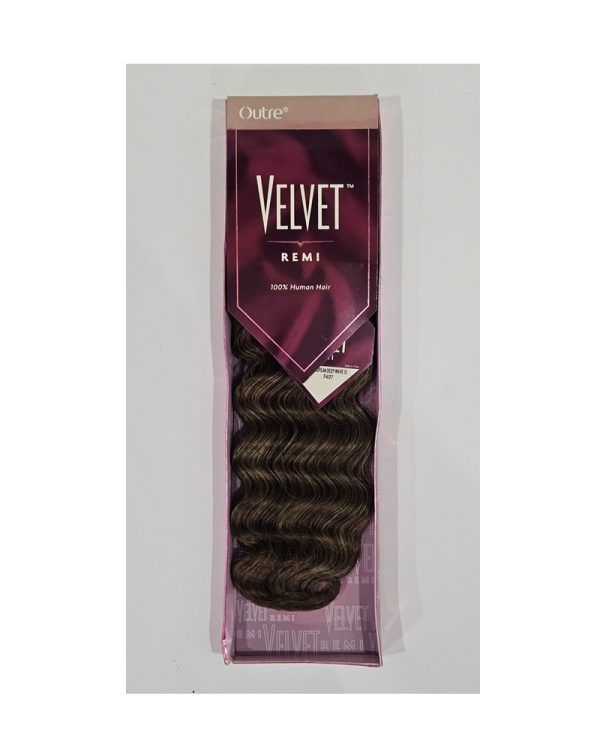 Outre Velvet Remi 12" 100% Human Hair European Deep 12 F4/27