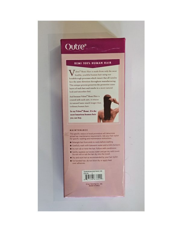 Outre Velvet Remi 10" 100% Human Hair European Deep 10S 2 - Image 3