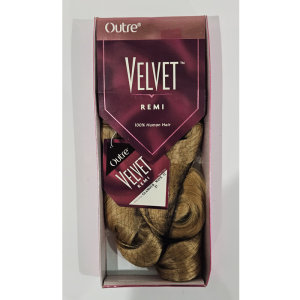 Outre Velvet Remi 12" 100% Human Hair Glamour Wave 12 Color 27