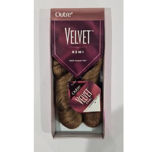 Outre Velvet Remi 12" 100% Human Hair Glamour Wave 12 Color 30