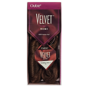 Outre Velvet Remi 12" 100% Human Hair Glamour Wave 12 Color 33