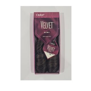 Outre Velvet Remi 12" 100% Human Hair Glamour Wave 12 Color F1B/30