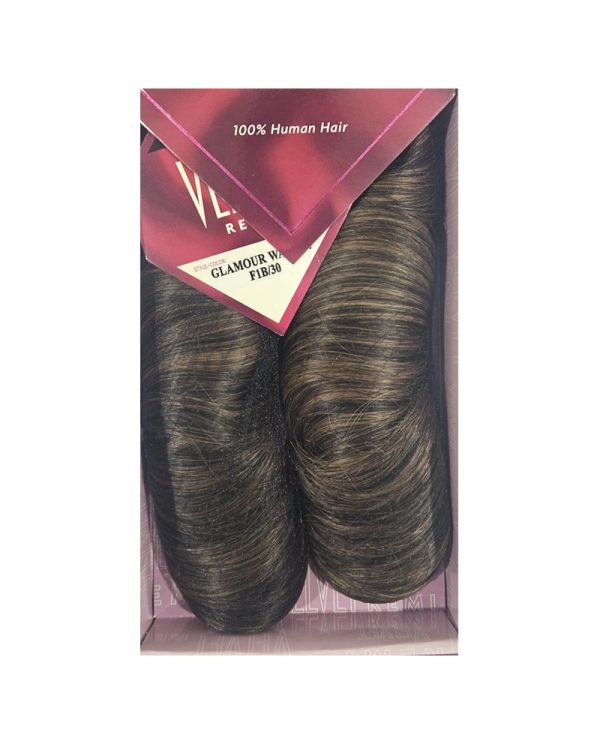 Outre Velvet Remi 14" 100% Human Hair Glamour Wave 14 Color F1B/30 - Image 2