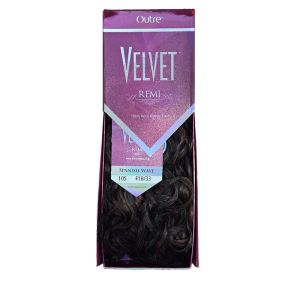 Outre Velvet Remi 10" 100% Human Hair Spanish 10S F1B/33