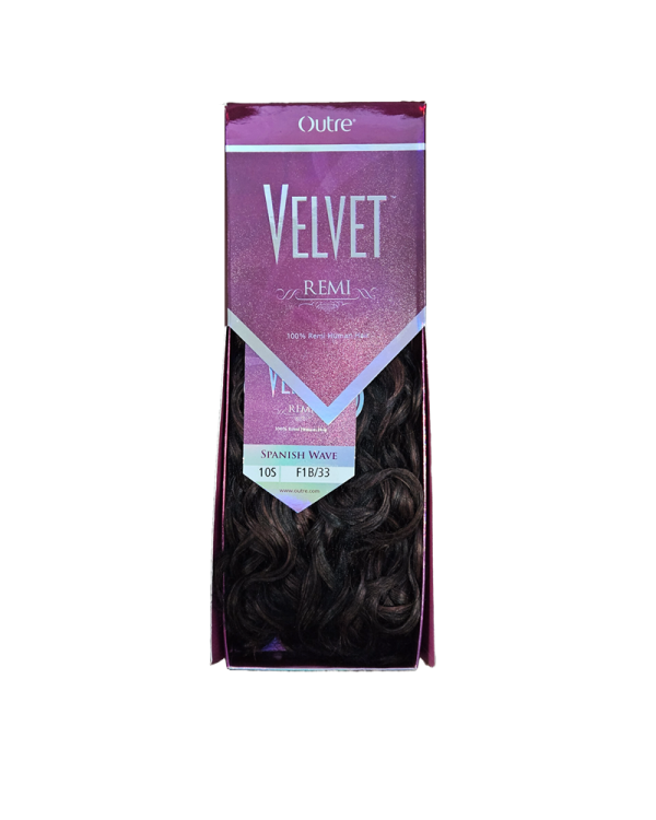 Outre Velvet Remi 10" 100% Human Hair Spanish 10S F1B/33