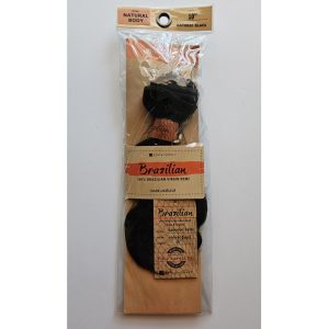 Sensationnel Brazilian 100% Brazilian Virgin Remi Natural Body 10" Natural Black