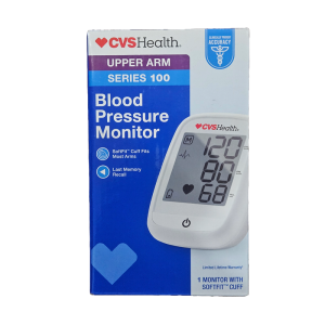 CVS Health Series 100 Upper Arm Blood Pressure Monitor with SoftFit Cuff