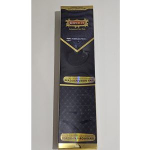 Kara Hair Fashionista Remy Blue Human Hair Brazilian Virgin Hair 10S Color 1