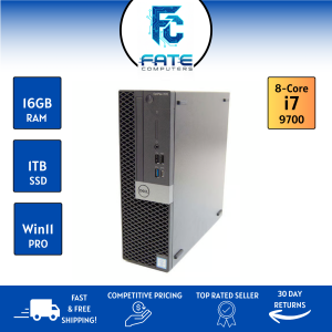 Dell Optiplex 7070 SFF i7-9700 3.0Ghz 8-Core | 16GB RAM | 1TB SSD | Windows 11