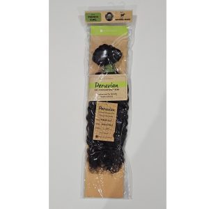 Sensationnel Peruvian 100% Peruvian Virgin Remi French Curl 14" Natural Black