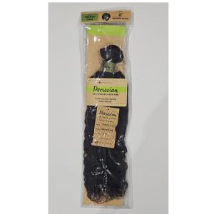 Sensationnel Peruvian 100% Peruvian Virgin Remi French Curl 16" Natural Black