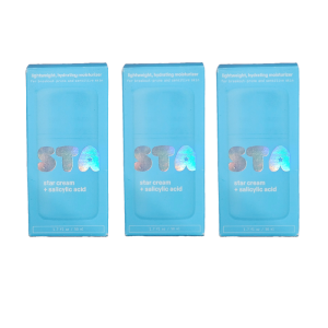 3-PACK Starface Star Cream With Salicylic Acid 1.7oz 50ml