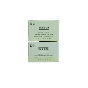 2-PACK Versed Doctors Visit Instant Resurfacing Mask 1.7oz 50ml